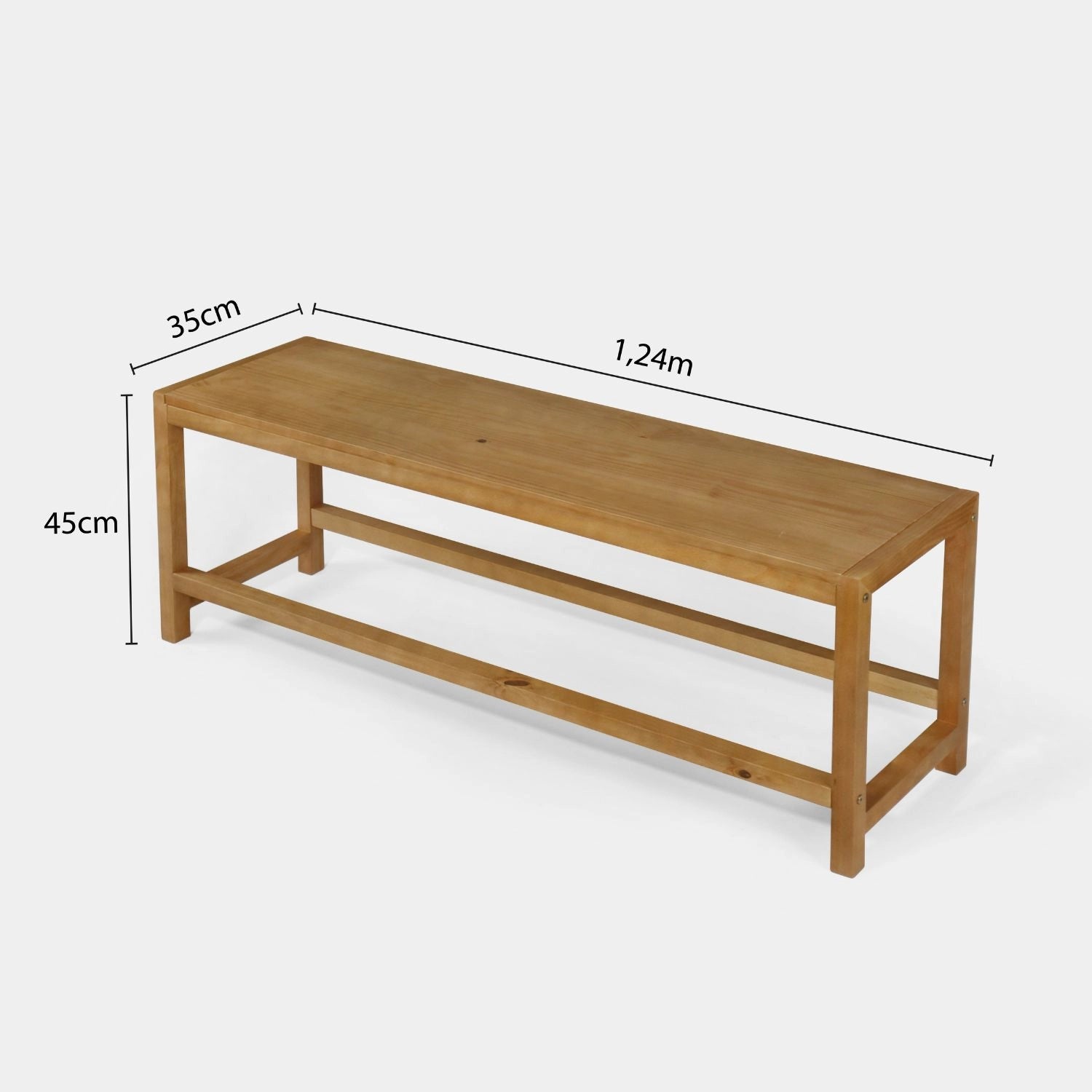 Conjunto Mesa de Jantar Loft com Banco e 2 Cadeiras Botões!
