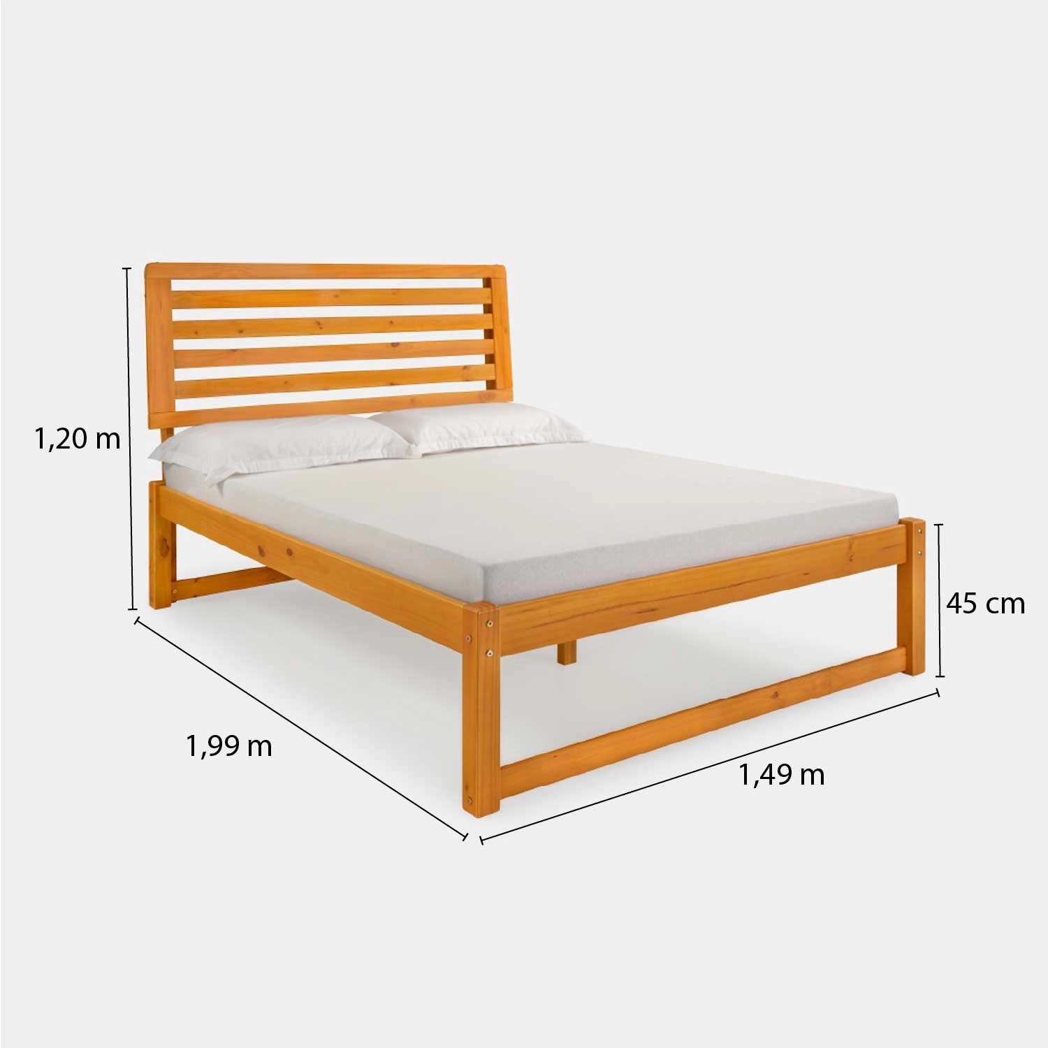 Cama de Madeira Morada!