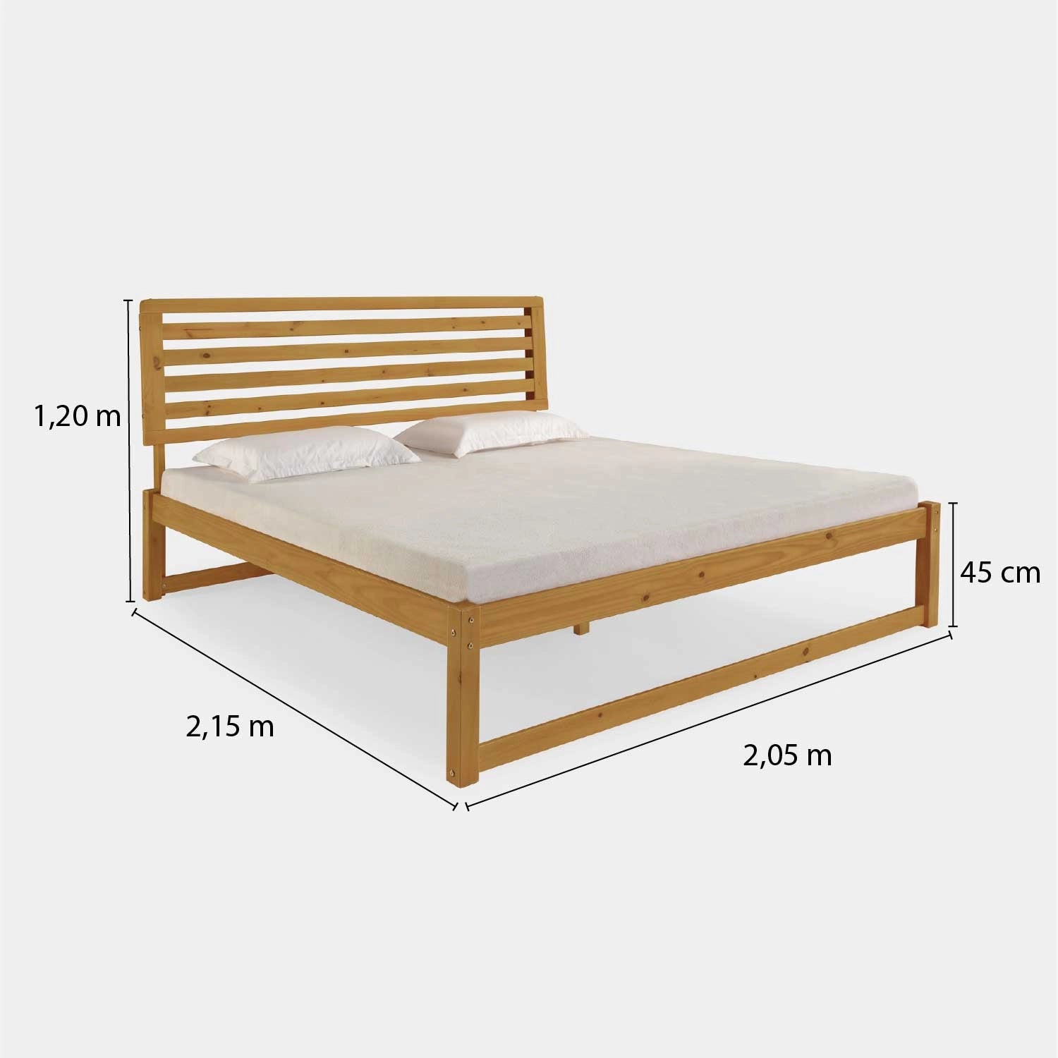 Cama de Madeira Morada!