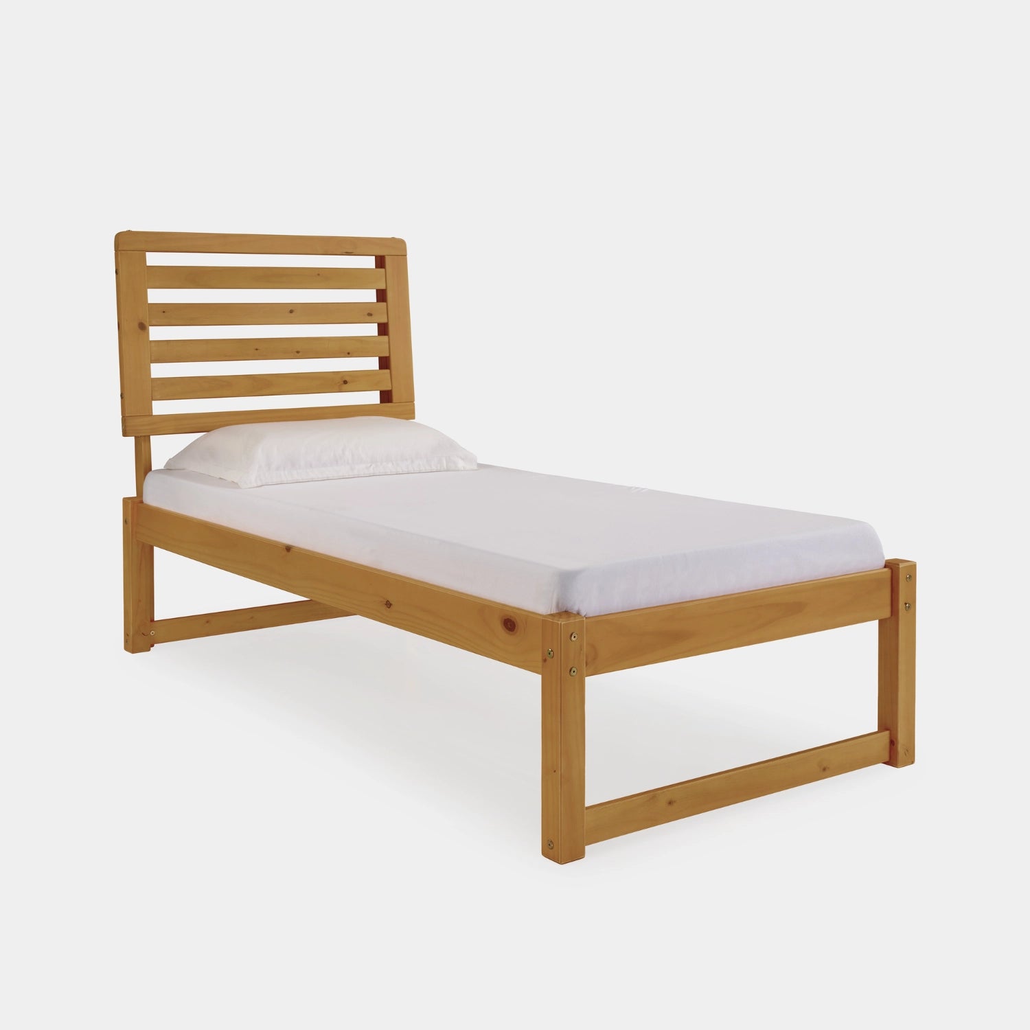 Cama de Madeira Morada Completa!