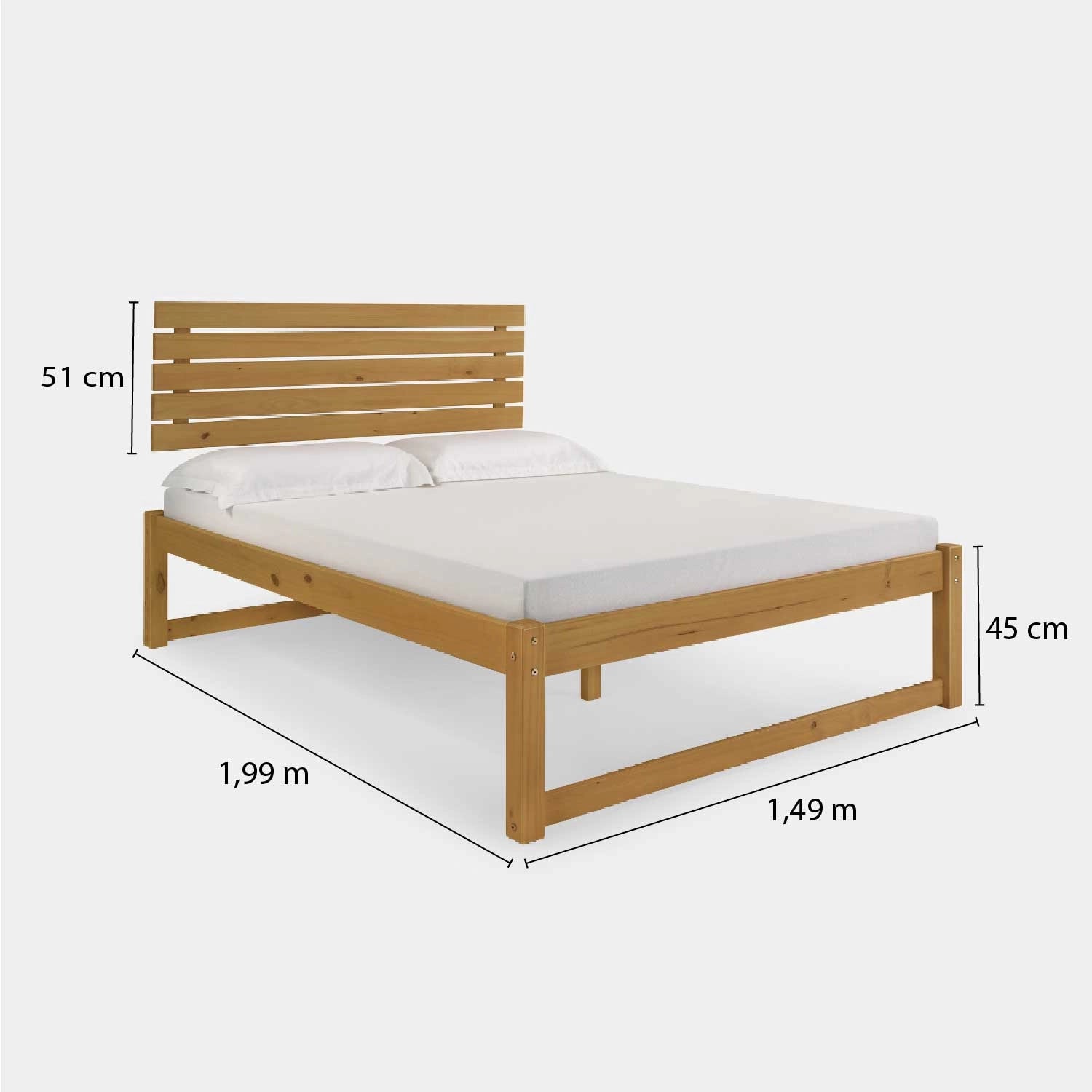 Cama de Madeira Morada!