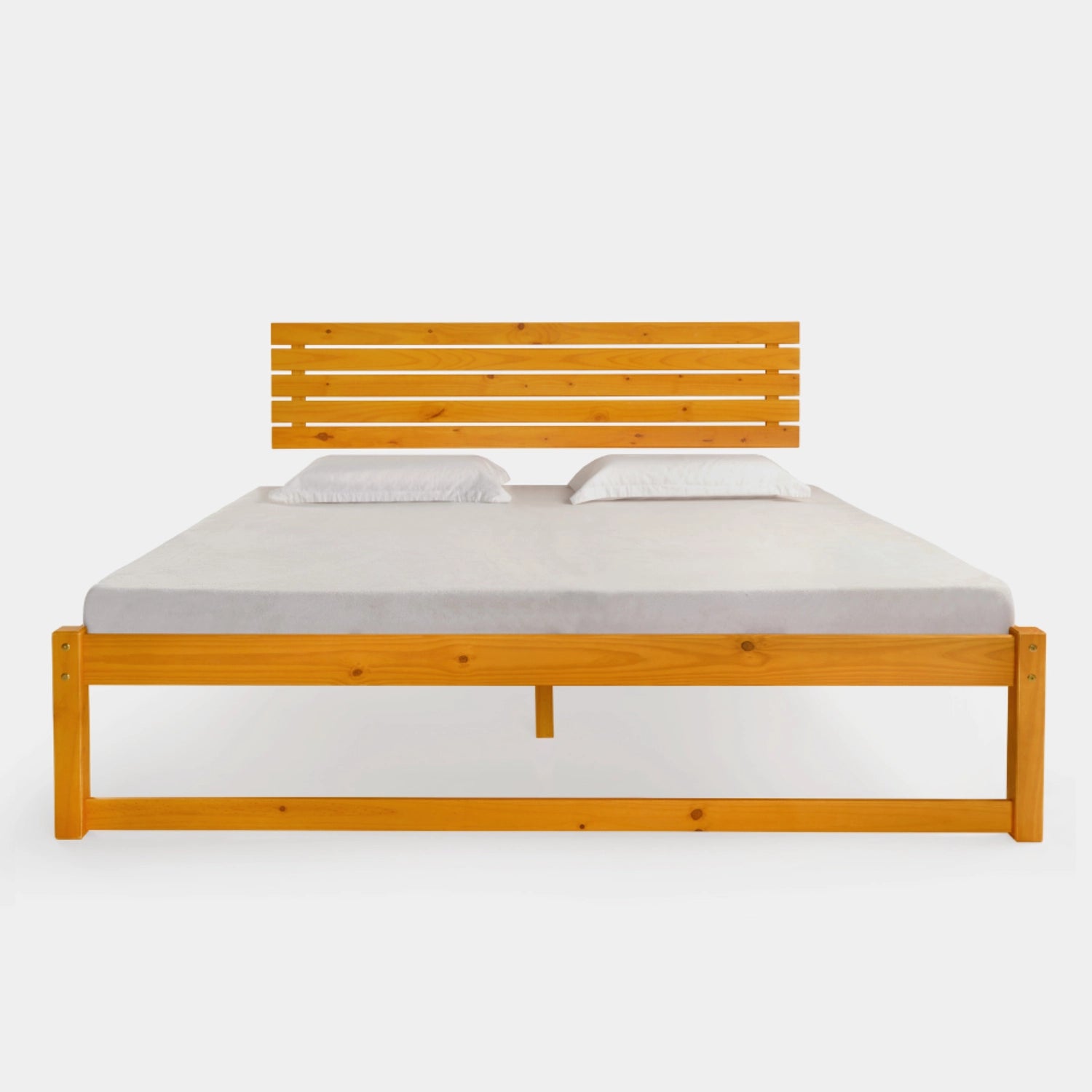Cama de Madeira Morada Completa!