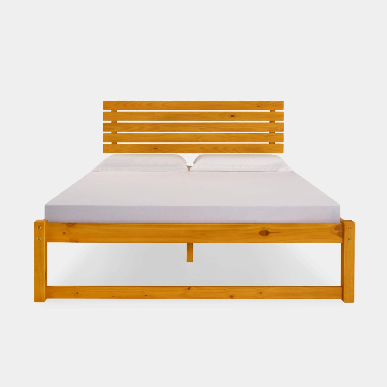 Cama de Madeira Morada Completa!