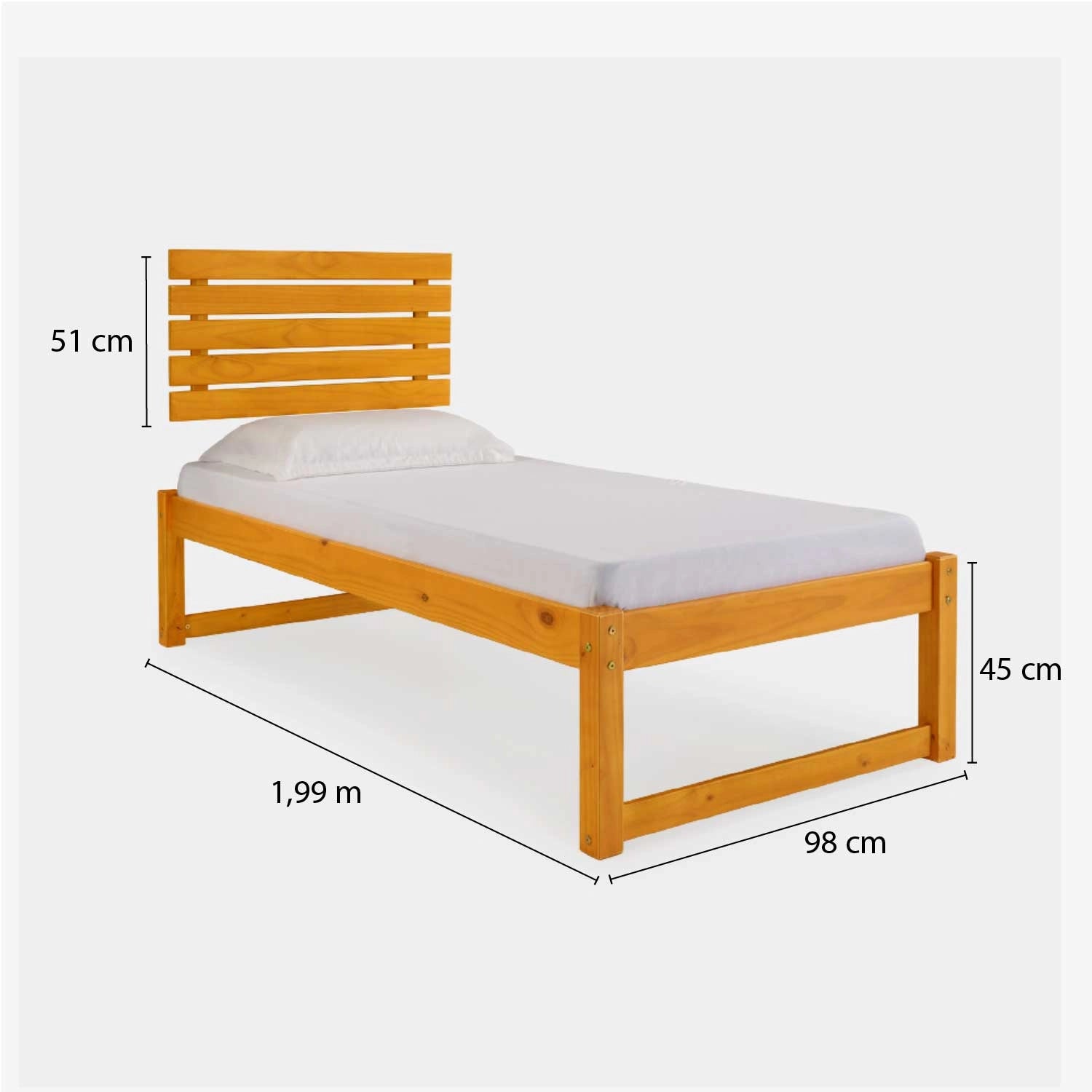 Cama de Madeira Morada!