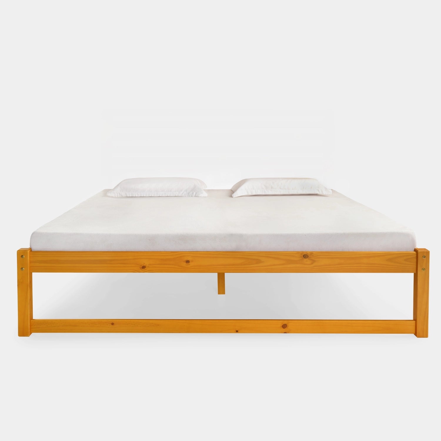 Cama de Madeira Morada Completa!