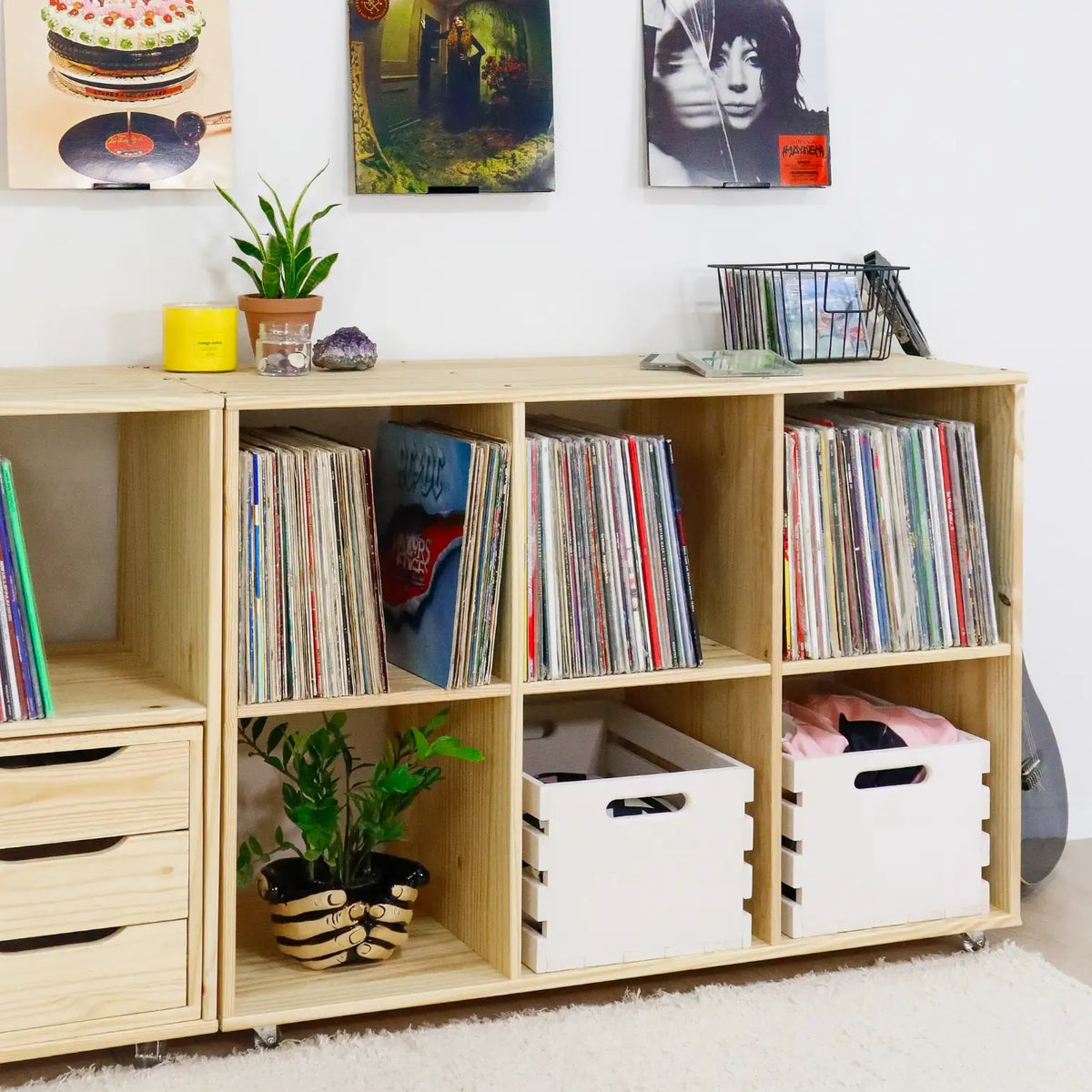 Estante Cubo Seis Vinil!