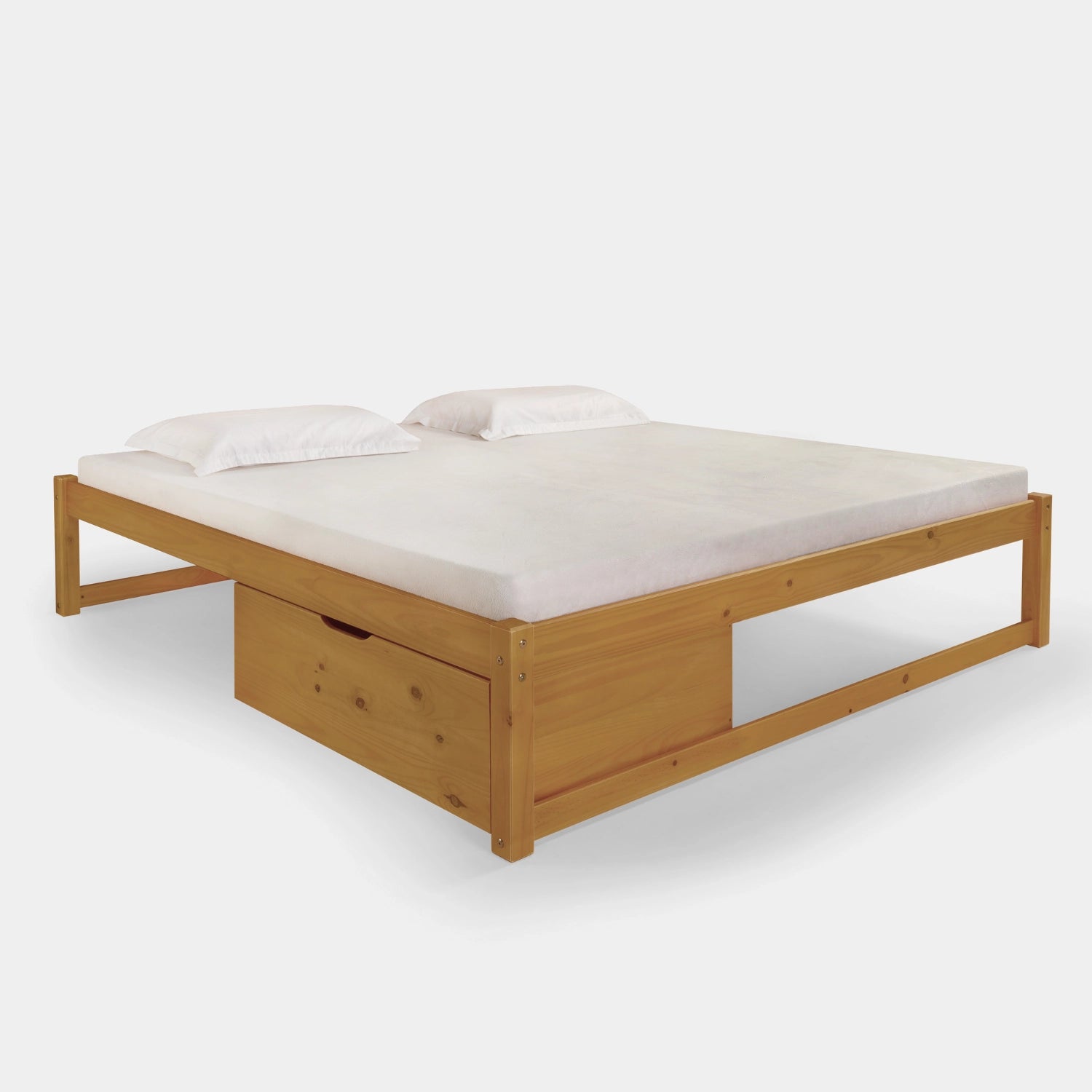 Cama de Madeira Morada!