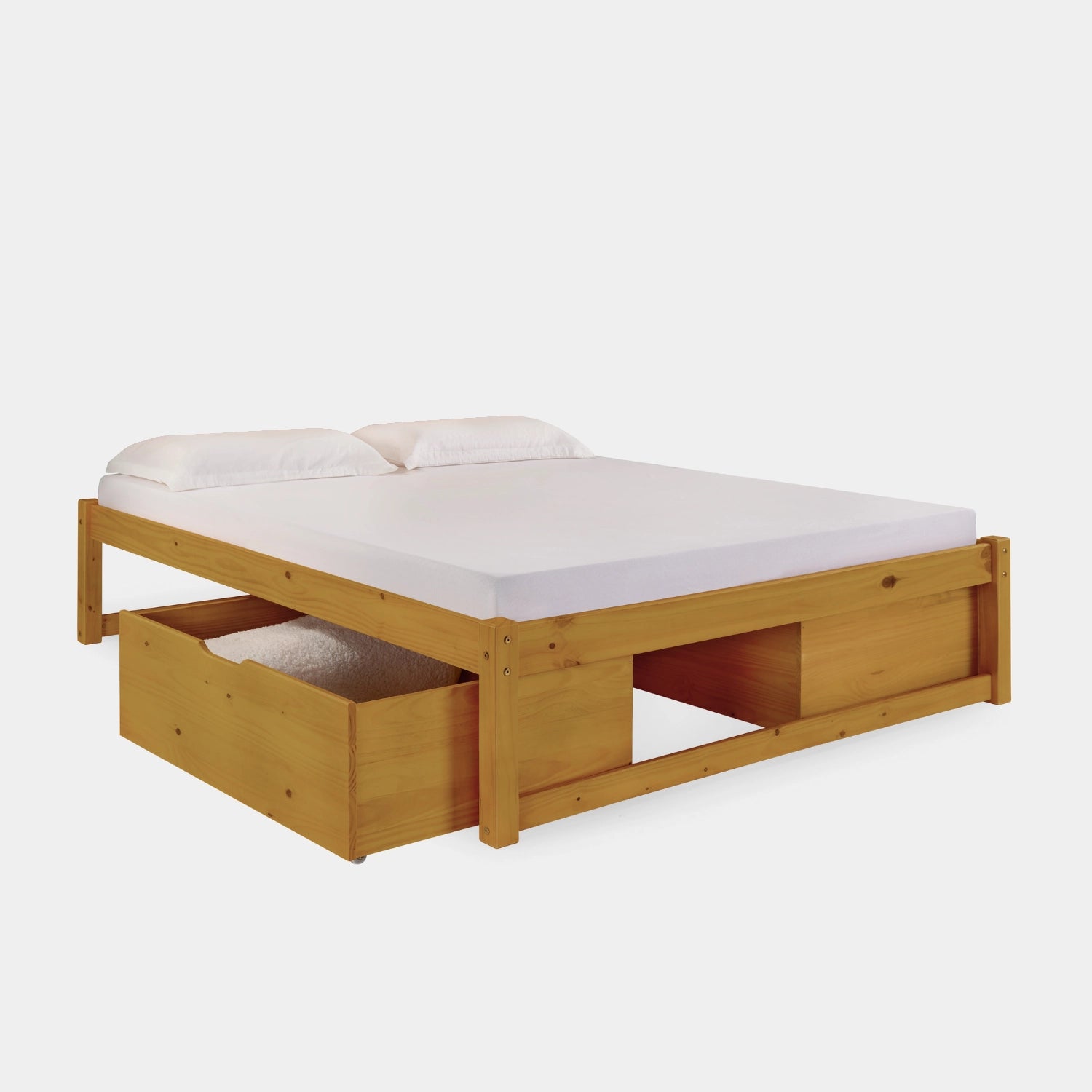 Cama de Madeira Morada!
