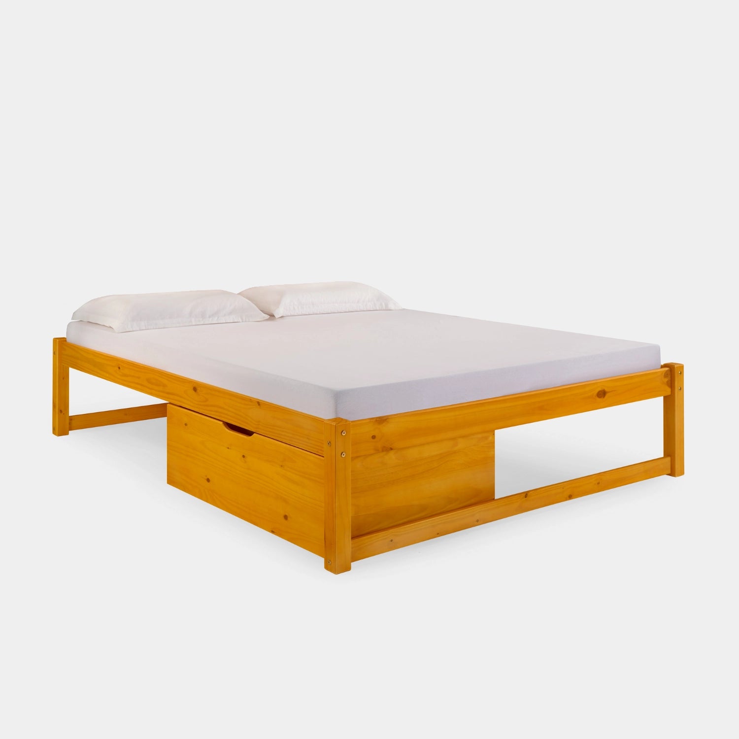 Cama de Madeira Morada!