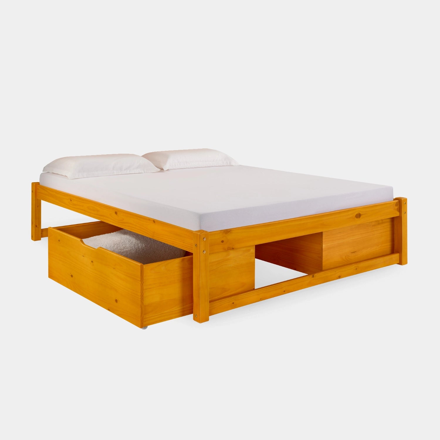Cama de Madeira Morada!