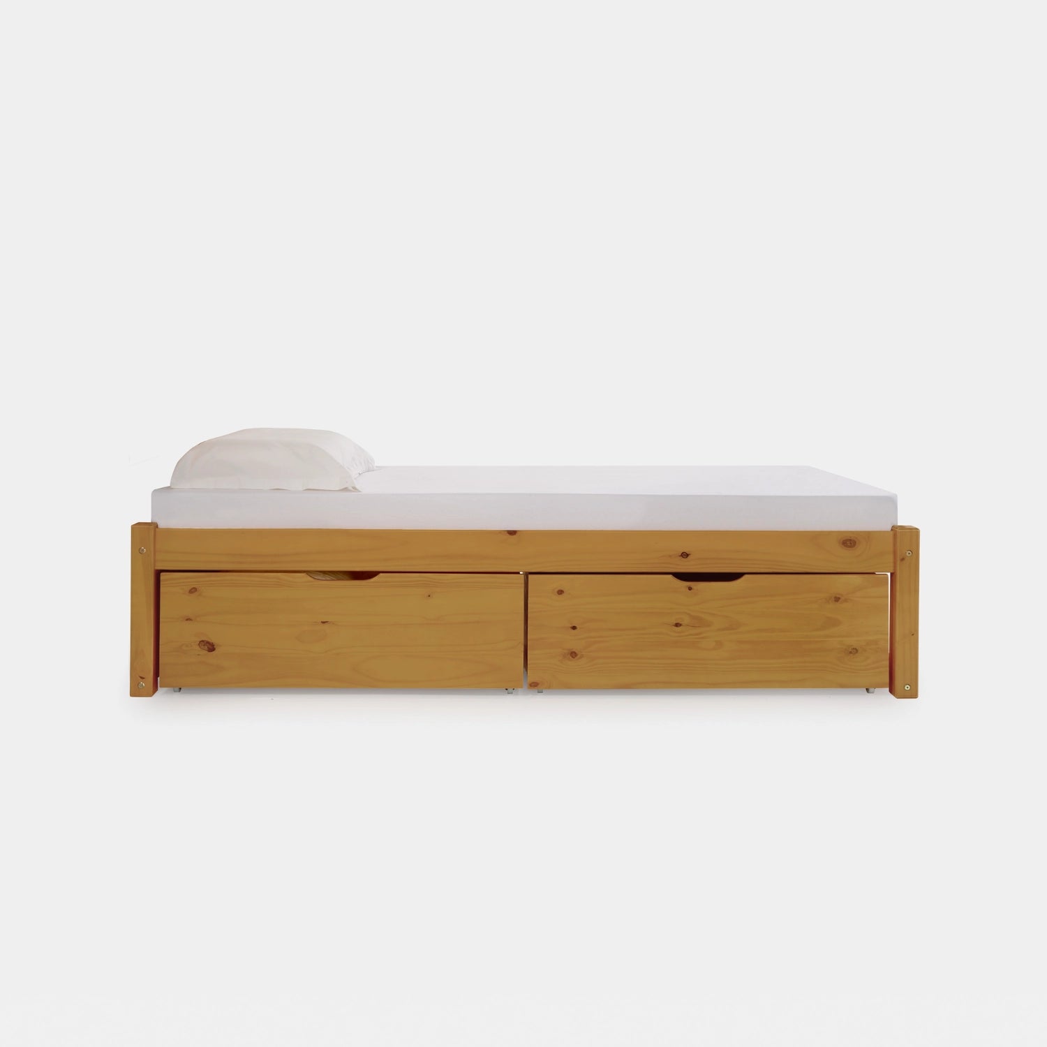 Cama de Madeira Morada Completa!
