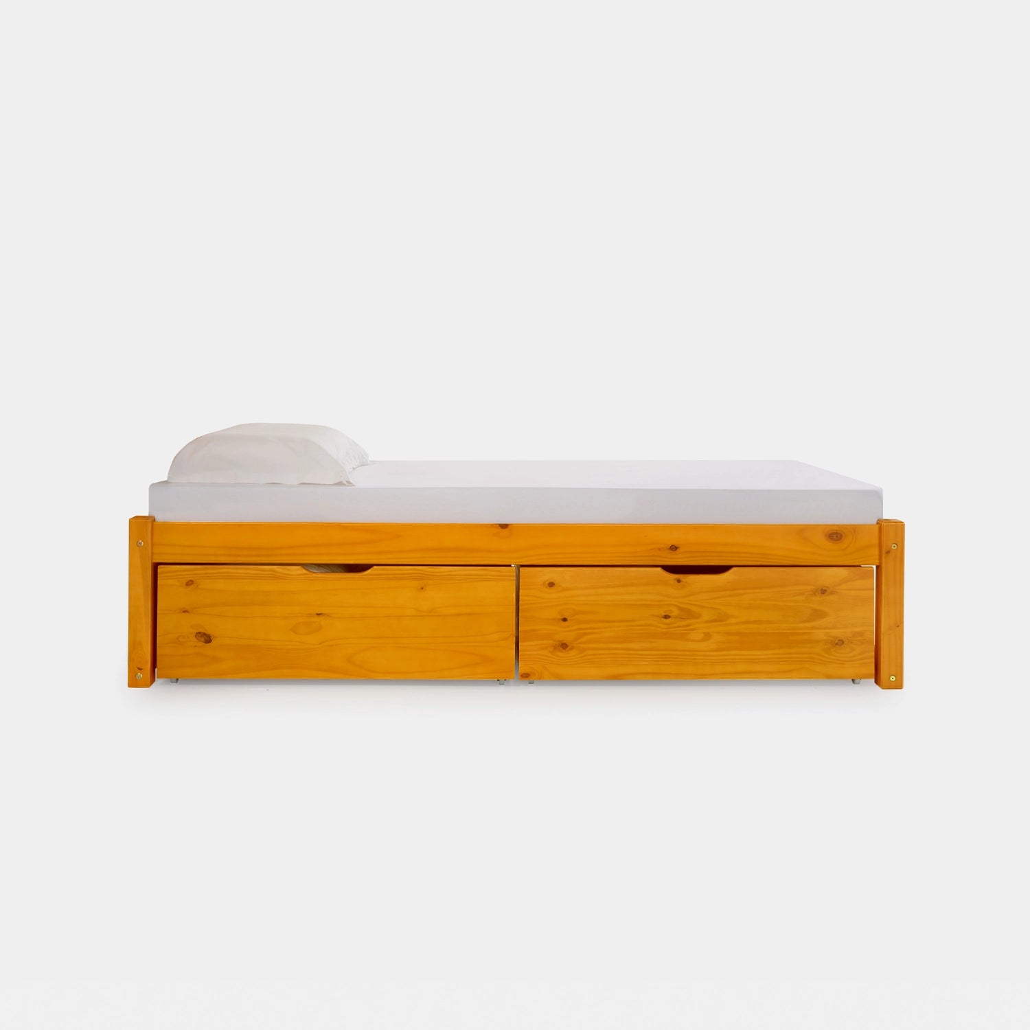 Cama de Madeira Morada Completa!