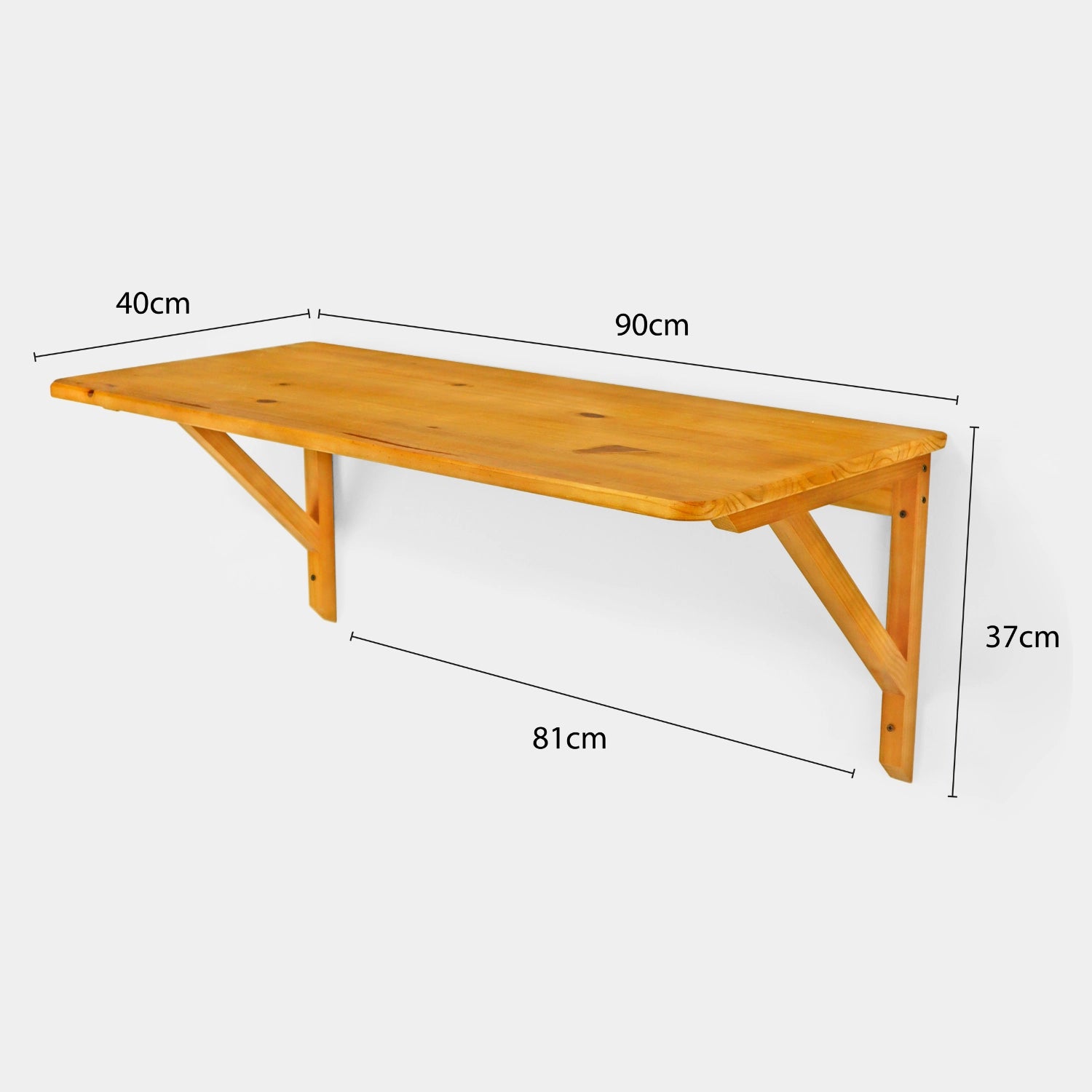 Mesa de Parede com Banquetas!