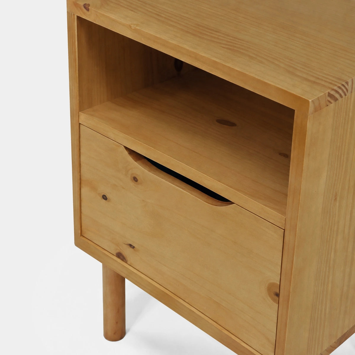 Mesa Lateral Gaveteiro com Pés Palitos!