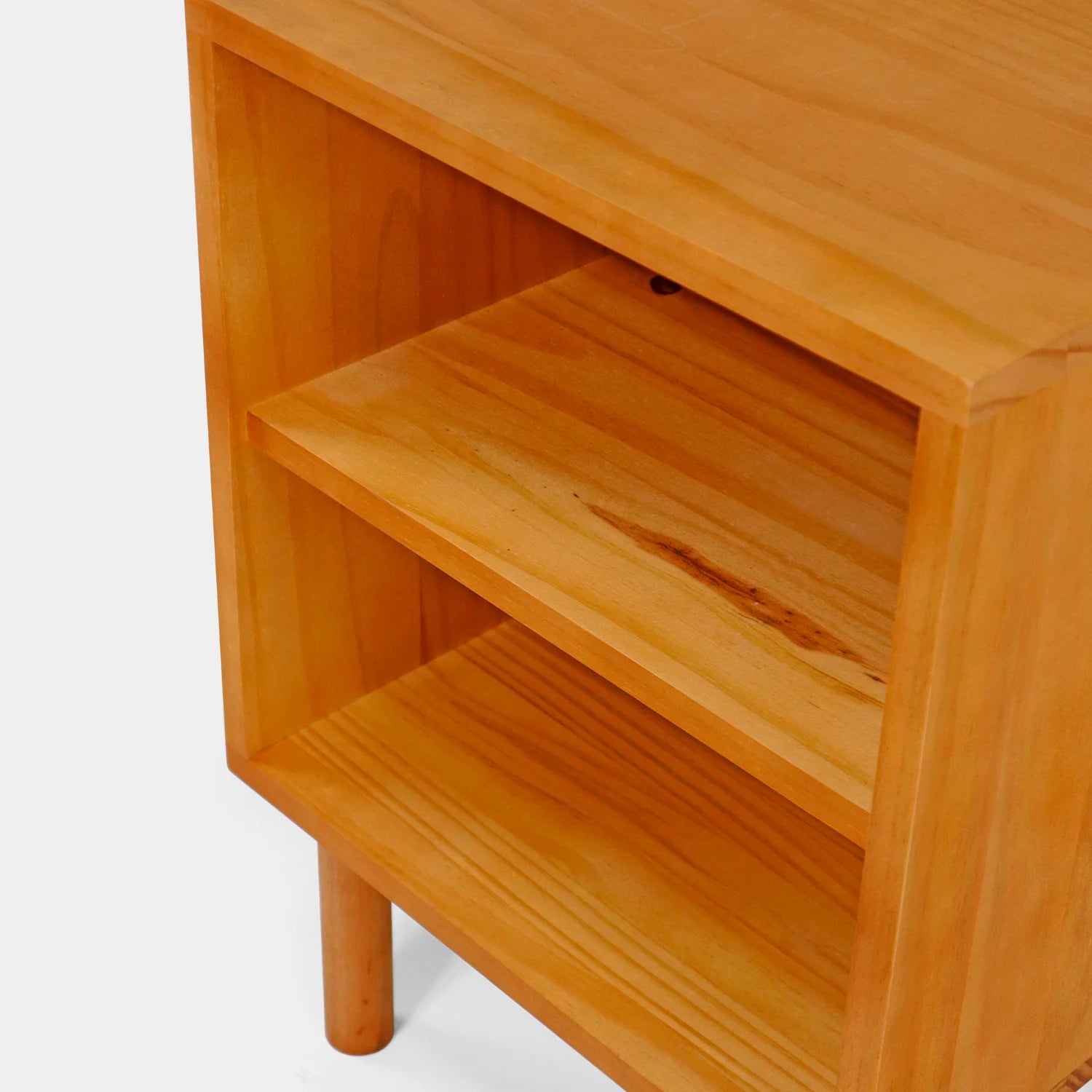Mesa Lateral Prateleira com Pés Palitos!