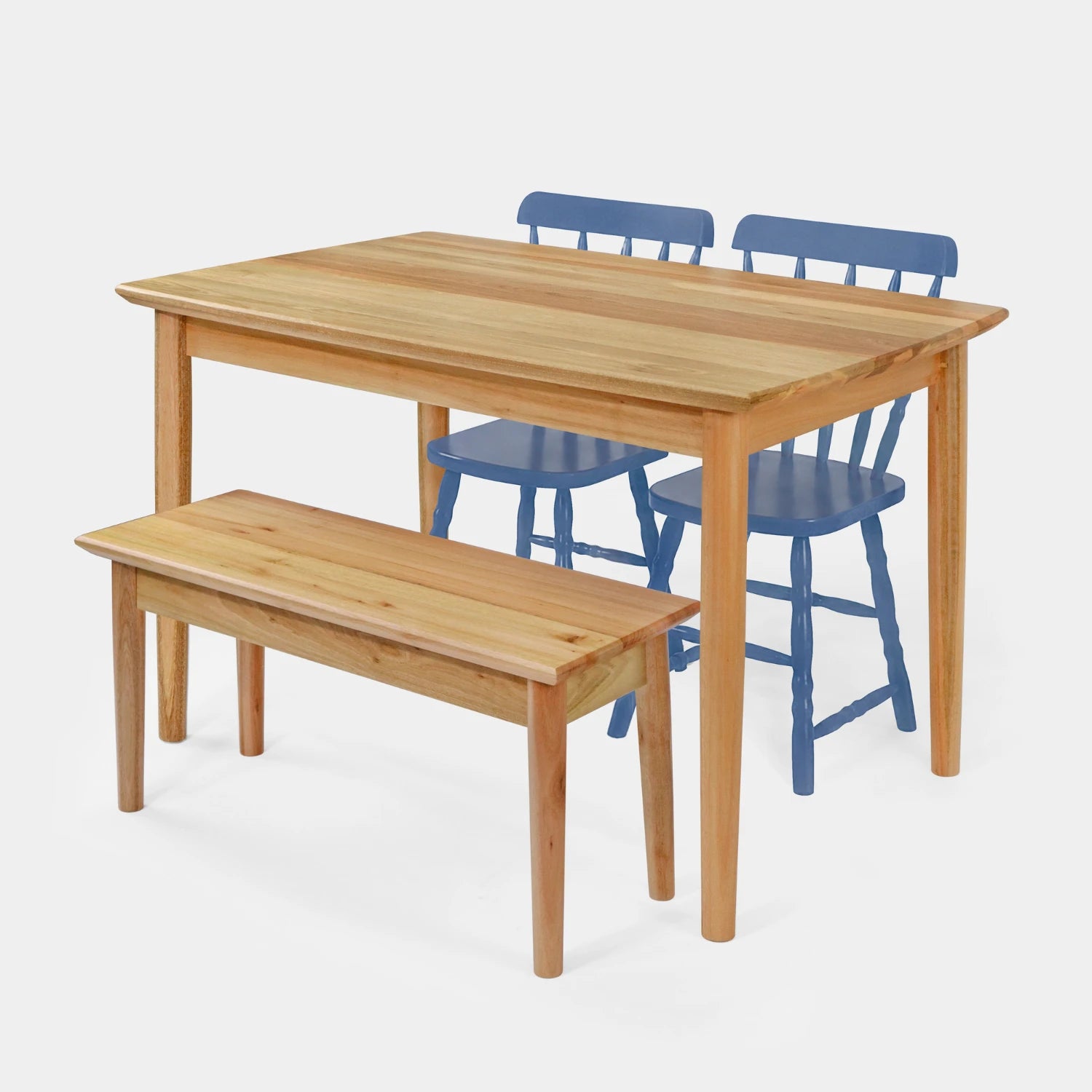 Conjunto Mesa de Jantar Zen com Banco e 2 Cadeiras Brasileiras!
