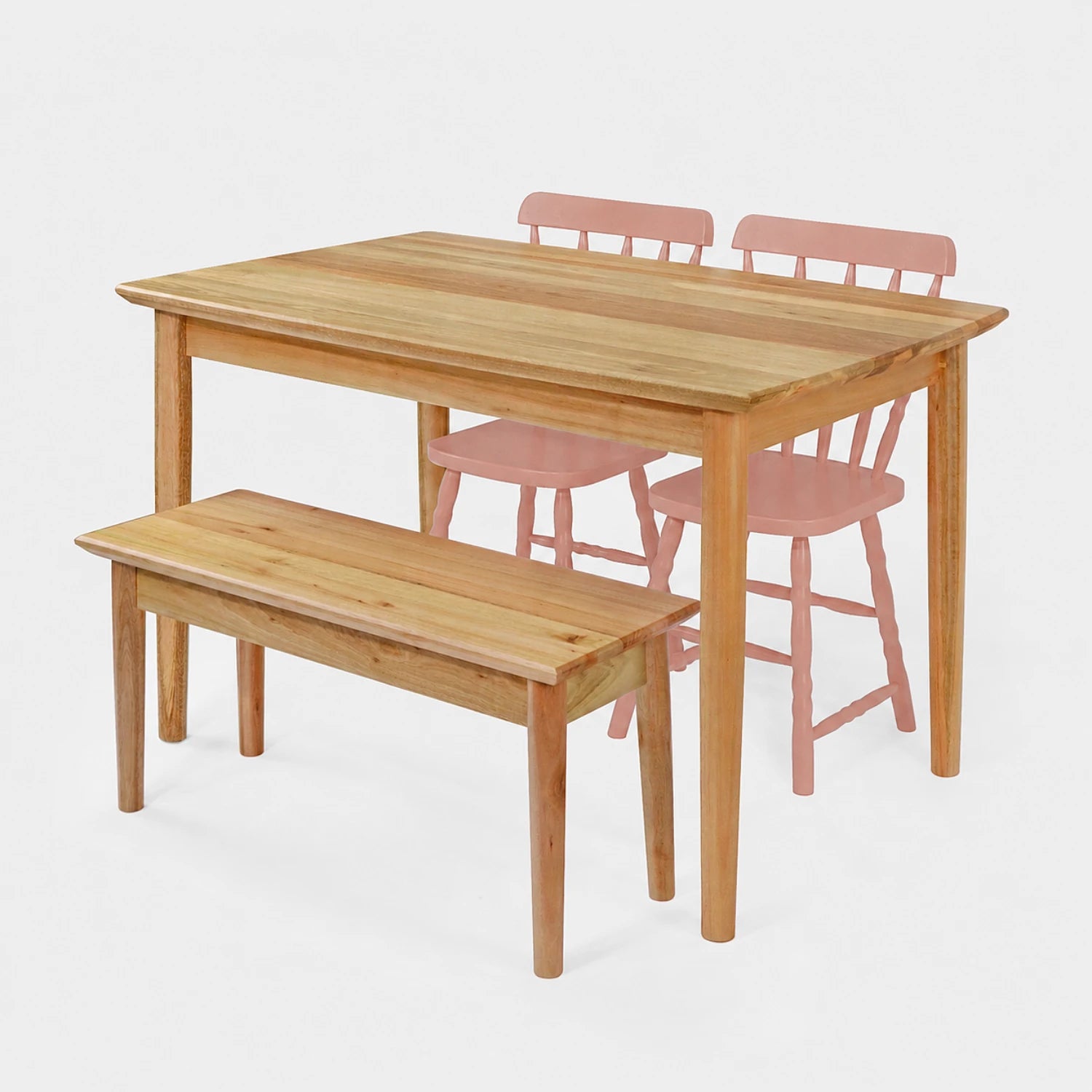 Conjunto Mesa de Jantar Zen com Banco e 2 Cadeiras Brasileiras!