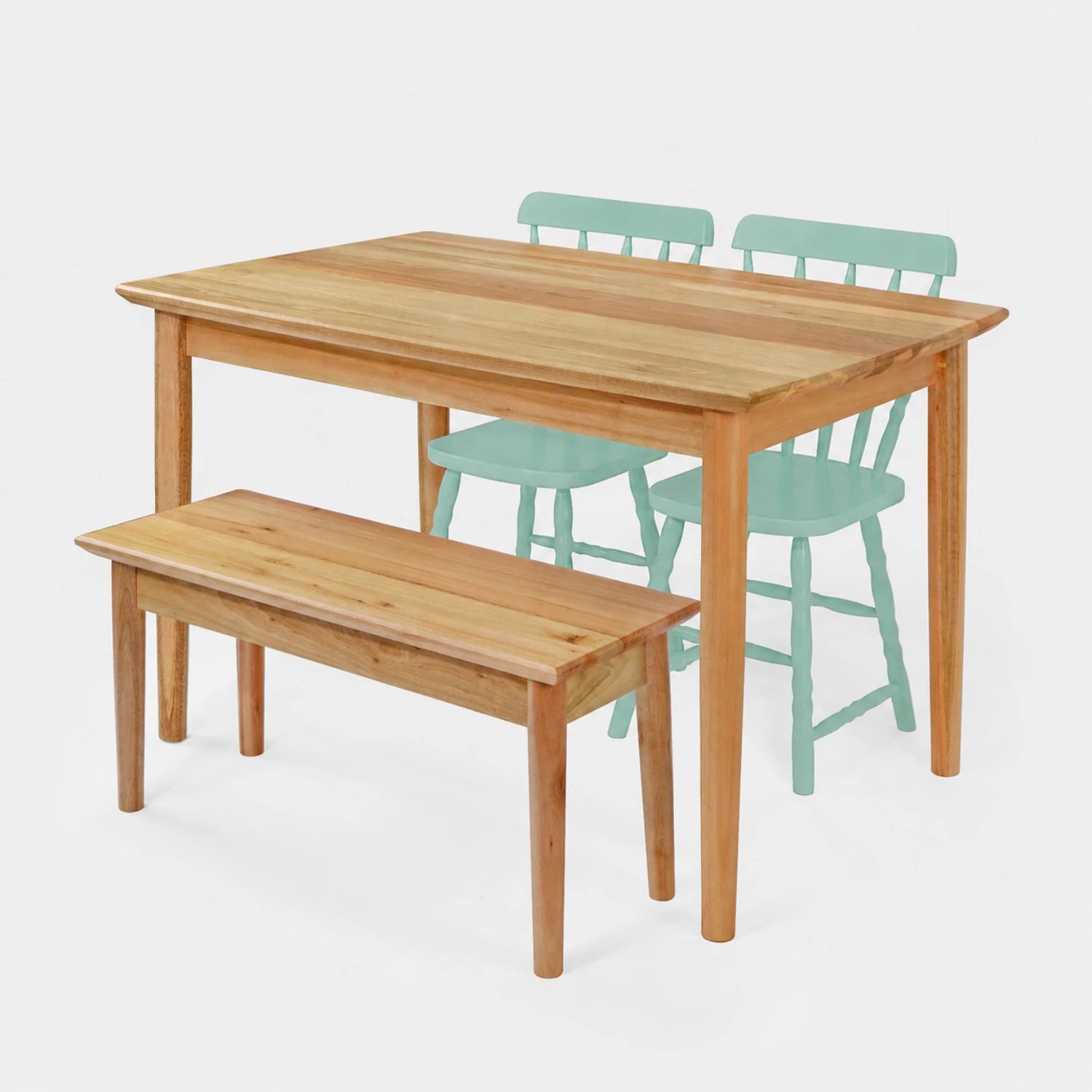 Conjunto Mesa de Jantar Zen com Banco e 2 Cadeiras Brasileiras!