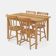 Conjunto Mesa de Jantar Zen Retangular com 4 Cadeiras Brasileiras!