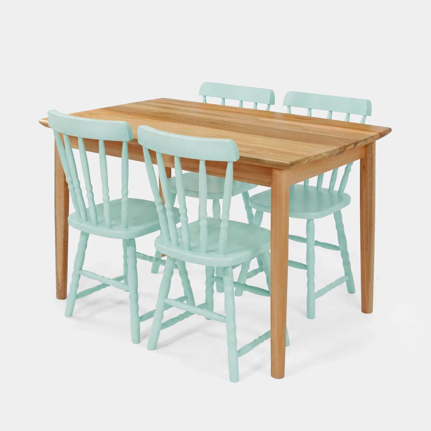 Conjunto Mesa de Jantar Zen Retangular com 4 Cadeiras Brasileiras!