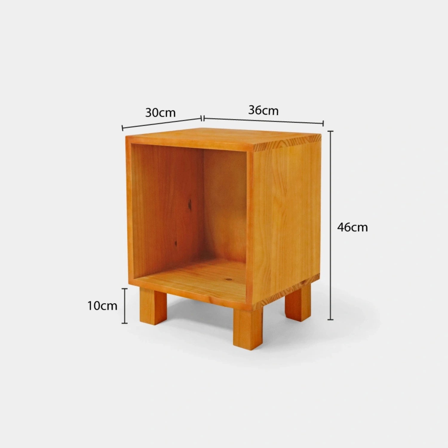 Mesa Lateral Habitat com Pés Quadrados!