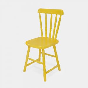 Conjunto 2 Cadeiras Brasileiras Amarela!