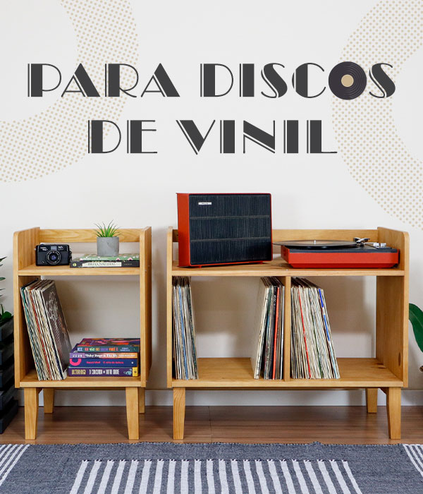 Móveis para Discos de Vinil